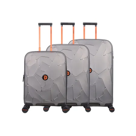 Zestaw walizek Discovery Lava antracyt (S,M,L)